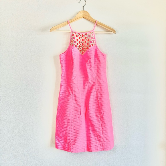Lily Pulitzer Pink Larina Shift Dress, 0 - Picture 4 of 9